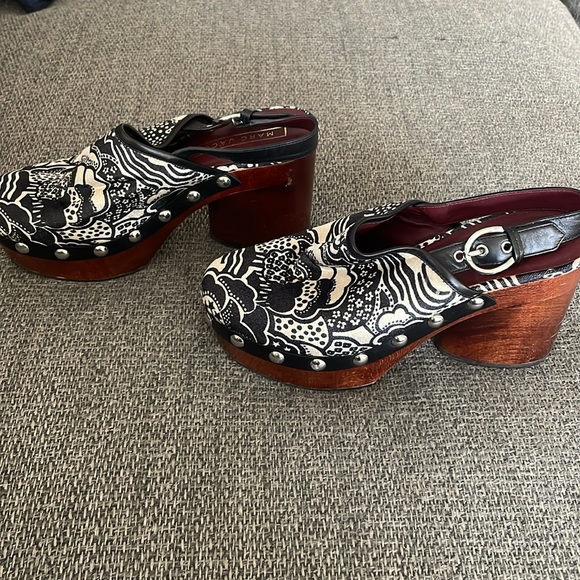Marc Jacobs Clog Mules size 7/7.5 - Picture 2 of 5